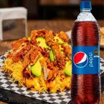 Salchicrispy + refresco de 1lt