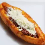 Plátano con Frijoles