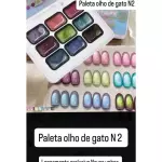 PALETA PAINT 9 CORES OLHO DE GATO N2