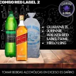 Red Label + Evervess + Hielo
