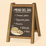 MENU DEL DIA