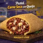 Pastel de Carne seca com Queijo