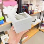 Porta Taza Blanco Con Acetato