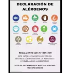 DECLARACION DE ALERGENOS