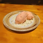 Helado de fresa