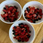 Yogurt frutos rojos