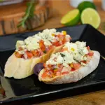 Bruschetta Trad. com Gorgonzola