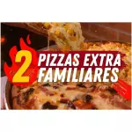2 PIZZAS EXTRAS