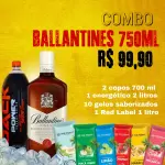 Combo - Whisky Ballantines 750 ml