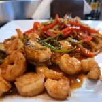 Teppan de Camarones