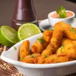 Iscas de Tilápia à Milanesa - 350g