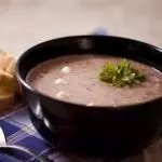 Sopa Feijão com Macarrão, Bacon 500g.
