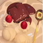 Brownie com Sorvete
