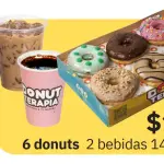 combo 5 6 anillos 2 bebidas 9 oz