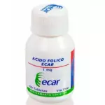 ACIDO FOLICO 1MG CAJA X 100 TABLETAS