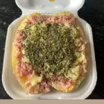 Queijo com presunto