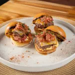 TRIO DE MINI BURGUER