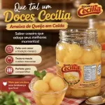 AMEIXA DE QUEIJO DOCES CECÍLIA 450g