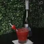 Caipirinha Saquê Morango 🍹