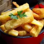 Macaxeira frita