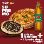 Pizza 40cm+Broto+Guarana 1,5L