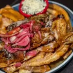 Plato pollo asado