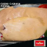 Cuero con grasa (Pierna).