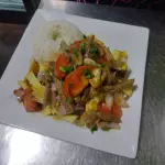 Saltado de carne