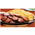 1 porção de calabresa com batata