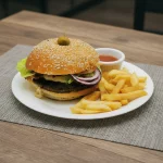 Hamburguesa Arrachera