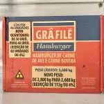 Bife de Hamburguer Grã Filé 48un