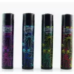 Isqueiro Clipper Fluo Leaves