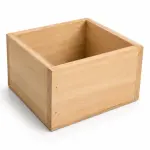 Caja madera minimalista