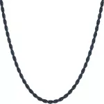 3mm Black Rope Chain