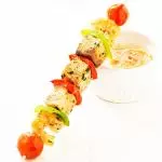 Brochetas de Pescado y Langostinos