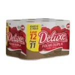 Papel higiênico deluxe c/12