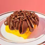 Bolo de Cenoura Fatia