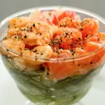 Sunomono c| Salmão