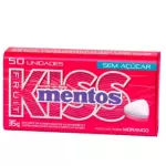 Kiss Mentos Morango ( Vermelho )