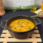 Caldo de Abóbora com Carne