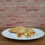 31) Frango, azeitona, tomate, milho e palmito