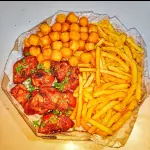 Frango + Fritas + Mandioquinha