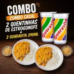 Combo de Strogonofe + 2 Guaravita