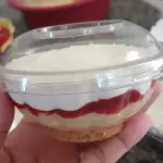 Torta no pote duplo ninho