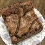Mini Brownie Dulce de Leche