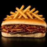 Lomito Caramel + Papas Fritas