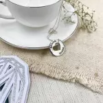 Colar Medalha Coração Personalizada