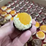 Brigadeiro de Choc branco c/ damasco