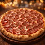 1 Pizza Gigante 35Cm + 1 Kuat 2 Litros