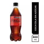 Coca cola sin azucar 600